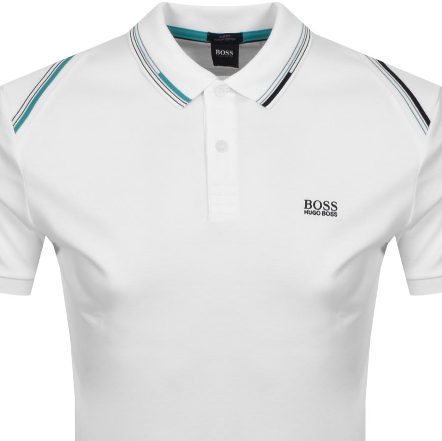 Alternative Image for ProductBOSS Paule 1 Polo T Shirt White2